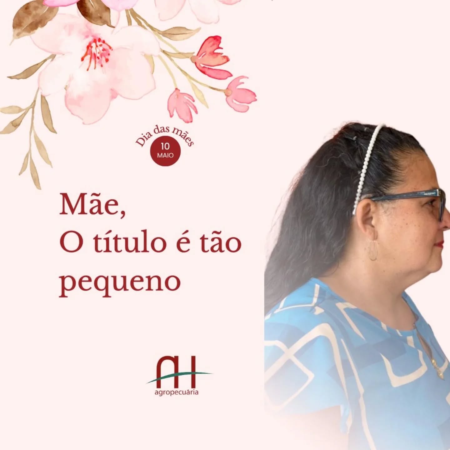 MÃE, seu amor vai muito além do cuidado.